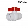 Llave de Bola 3/4” Lisa ✅