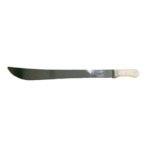 Machete 3 canales 20” rozador mango de madera