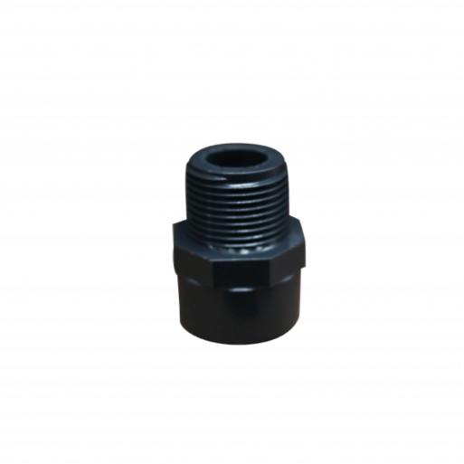 Adaptador macho agua fría 3/4”. Tubrica✅
