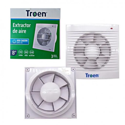 Extractor de Aire 8” Troen.