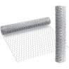 👉Malla pollito 3/4" x 0.90 x 25mts calibre 22