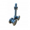 👉 Garrucha 1 1/4” 4 ruedas para riel