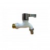 👉Llave de chorro blanca 1/2”