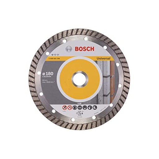 Disco 7" Diamantado turbo experto 180mm. Bosch