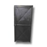👉Puerta de metal y ángulo con cerradura 2mts x 0.70-0.80-0.90cm