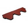 👉Tejas hexagonales rojo ladrillo. Cindu