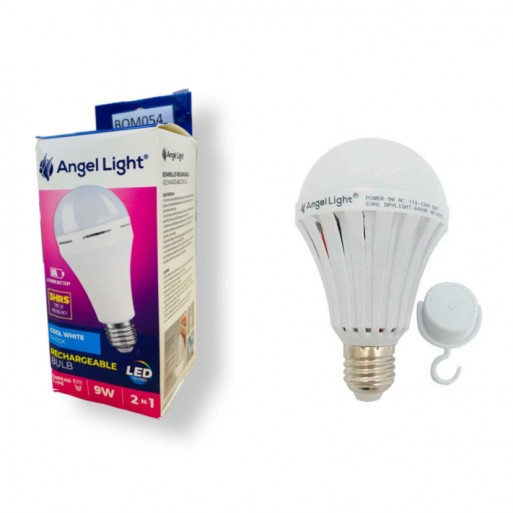 Bombillo recargable 9W. Angel Light