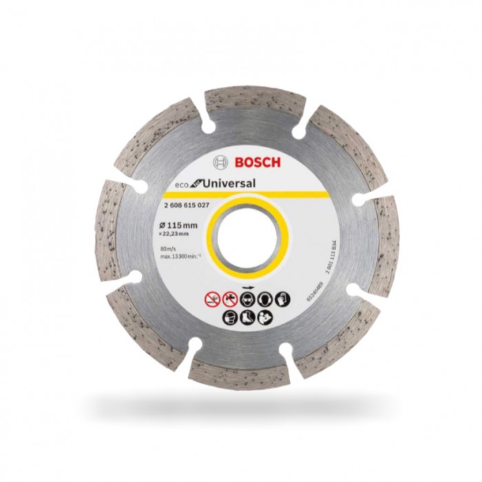 Disco diamantado universal 4 1/2”. Bosch