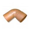 👉 Codo A.N reforzado 4” (110mm) x 90° x 3.2mm. Uraplast