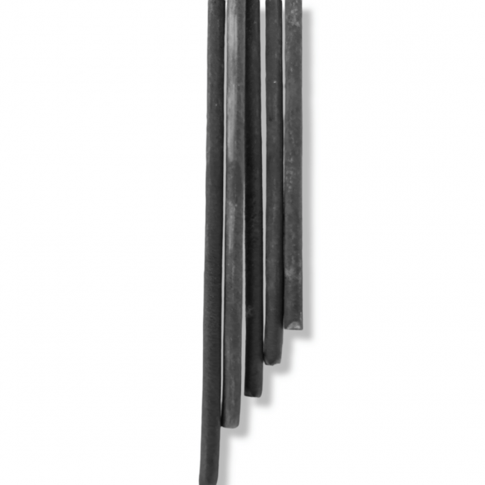  Varilla roscada, acero de bajo carbono, 5/8-8x3 pies