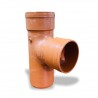 👉Tee A.N reforzada 4" (110mm) x 3,20mm. Uraplast