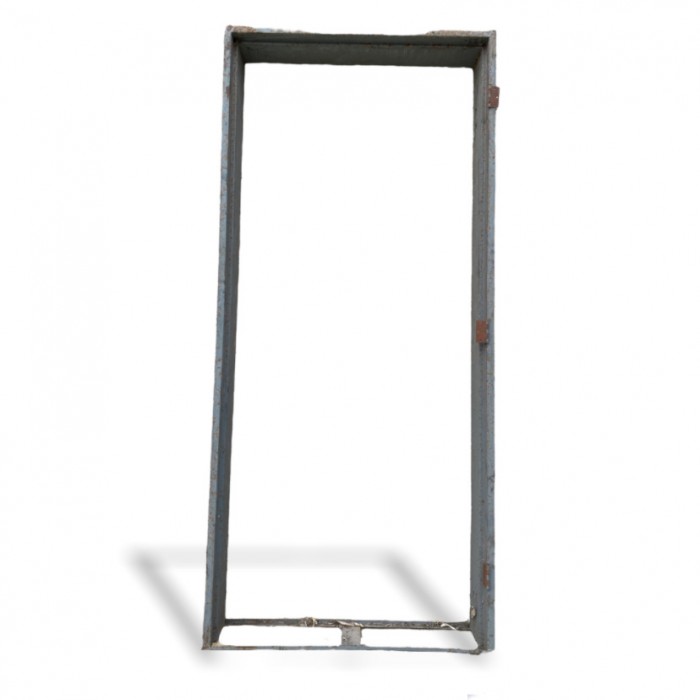 Marco de metal para puerta 10cm x 90cm x 2.10mts. Derecho