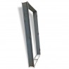👉Marco de metal para puerta 15cm x 90cm x 2.10mts. Izquierdo