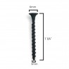 Tornillo para Drywall n6 x 1 1/4" rosca fina. Covo