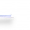 ✅ Remate para cerámica y porcelanato blanco 10.5mm x 2.6mts