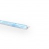 ✅ Remate para cerámica y porcelanato marmol azul claro 10.5mm x 2.6mts