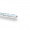 ✅ Remate para cerámica y porcelanato marmol sal y pimienta  10.5mm x 2.6mts