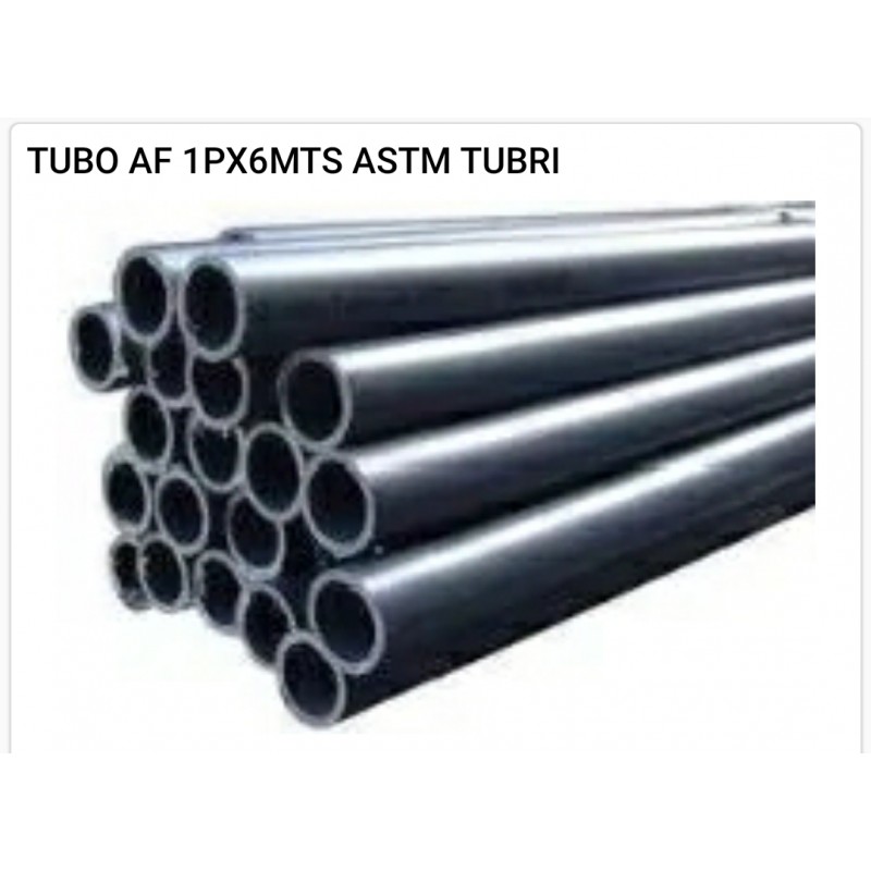 Tubo agua fría 1" x 6mts ASTM. Tubrica