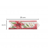 👉 Listelo para cocina pasta blanca flor cherry 8 x 25 cm