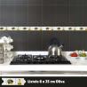 👉 Listelo para cocina pasta blanca oliva 8 x 25 cm