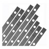 👉Pletina perforada redonda 1 1/4" x 3/16" x 5/8" x 3mts
