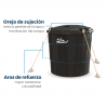 Tanque Cónico 1100lts Resinca ✅