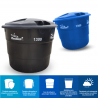 ✅ Hierro Palermo -  Tanque Cónico 1300lts Resinca