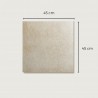 👉Cerámica  Romance Rouille 45 x 45 Caja 1.01 mts