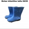 👉 BOTAS INFANTILES TALLA 28 - 29  AZUL