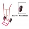 Carrucha o carretilla con rueda neumatica de 10"