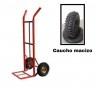 Carrucha o carretilla con rueda maciza de 10"