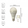 👉Bombillo recargable 9W. Angel Light