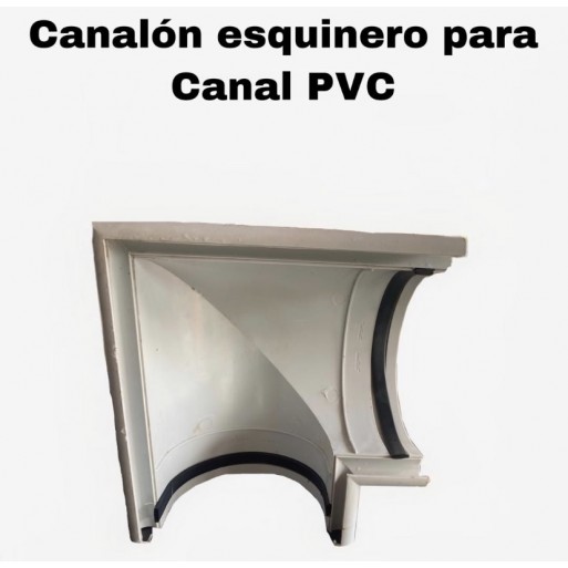 Canalon esquinero. Uraplast