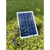👉 Panel solar para carga celular con cables Usb 5 puertos
