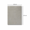 👉Cerámica Perla Gris Claro 25 x 45 0.90 mts