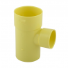 ✅ Tee reducida 3"x 2"  75x50mm aguas negras. Uraplast
