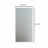 🔨Cerámica metro a 12.50$ blanco liso 20 x 40 3ra. Caja 1.28mts