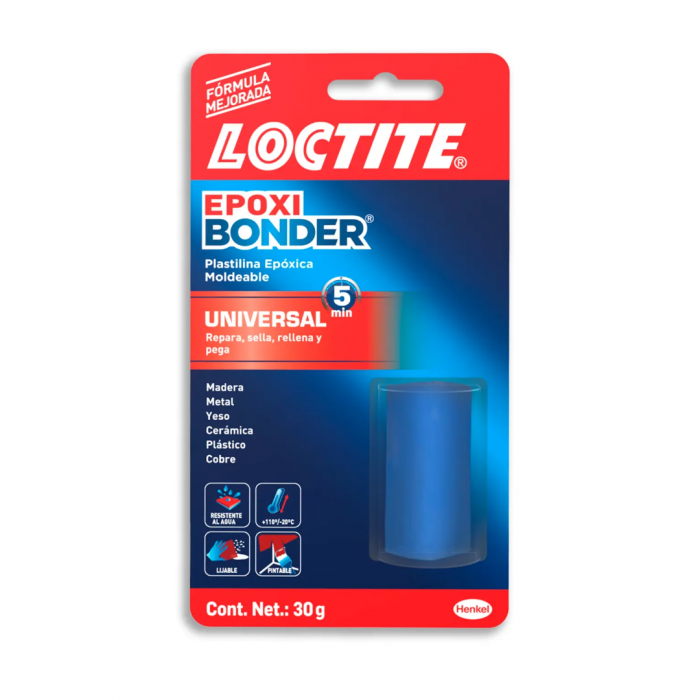 Plastilina epoxica moldeable. Loctite