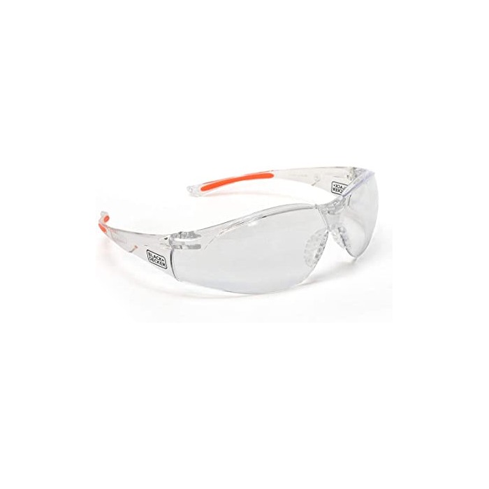 Lentes de seguridad transparentes. Black + Decker