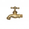 👉 Llave de chorro 1/2" bronce reforzada