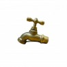 👉 Llave de chorro 1/2" bronce reforzada