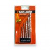 ⛏️Juego de mechas para concreto 5 piezas. Black + Decker