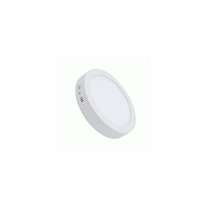 Panel led superficial redondo 12w 3000k. Bayan lighting