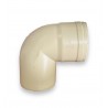 Codos 3" x 90° 75mmx90g plástico uraplast 🛠️