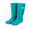 👉 Bota caña larga de goma turquesa. Total tools