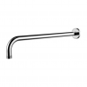 Brazo de ducha 40cm tipo gancho cromada. Griven