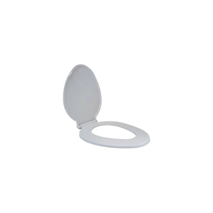 Tapa asiento de poceta elongado blanco. Griven