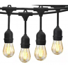 👉 Serie de luces colgantes 9.1mts vintage. Starled