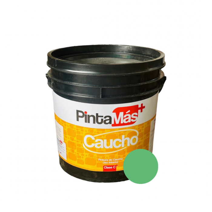 Pintura agua verde floral real cuñete (4 galones)