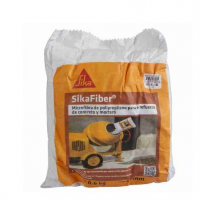 Sika fiber microfibra de polipropileno 600gramos. Sika10-28-033